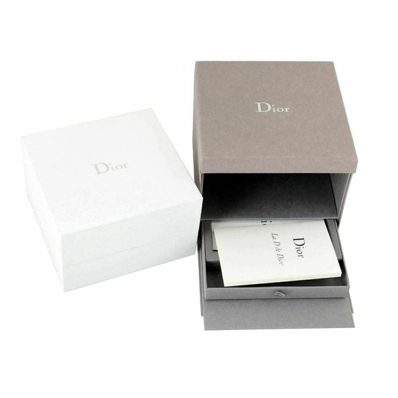 Christian Dior Turquoise Dial Swiss Gold Watch - Picture 5 of 5